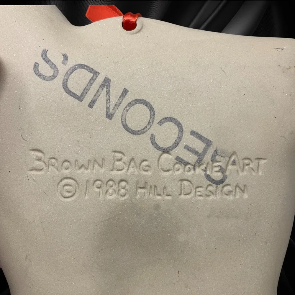 Vintage NEW 1997 Brown Bag Cookie Art 